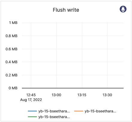 Flush write Flush write